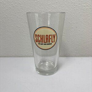 Schlafly Beer Mug Pint Glass Saint Louis Brewery Mancave Barware
